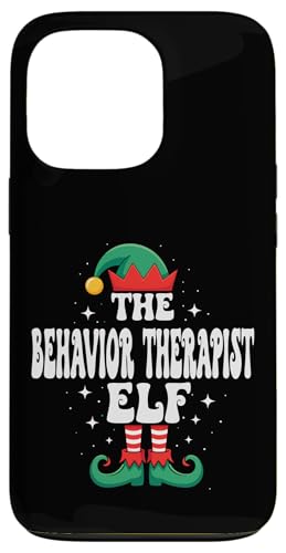 The Behavior Therapist Elf Funny Christmas }b`Ot@~[ X}zP[X iPhone 13 Pro p