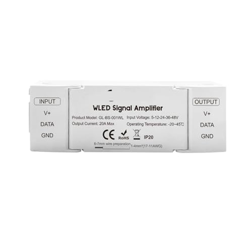 Amplificateur de ligne de signal sans scintillement pour éclairage LED WS2812