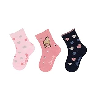 Sterntaler Söckchen 3er-Pack Herzen baby-meisjes kousen