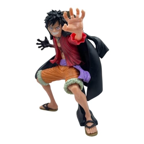 Image of Lefan Luffy Action Figure Limited Edition Anime Kungfu Luffy Collectible Figurine Lightweight Durable PVC Model Home Decor, Office Desk Study Table Car Dashboard Gift for Anime Fans