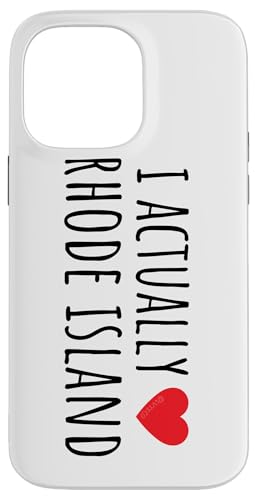 Carcasa para iPhone 14 Pro Max EN REALMENTE AMO (CORAZÓN) ISLA DE RODA – Estado Americano