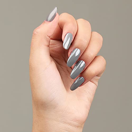 Image of FYORR 15ML Quick Dry Long Lasting Smooth Finish Nail Polish (Grey Perfecto)