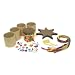 Colorations Drumkit Easy-to-Make Drum Kit, (Pack of 12)