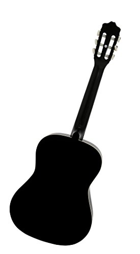 Navarrez NV14 Guitare classique noir 3/4 avec housse et 2 médiators - Les Beatles, Paul McCartney, John Lennon, RIngo Starr, George Harrison Navarrez NV14 Guitare classique noir 3/4 avec housse et 2 médiators – Image 7