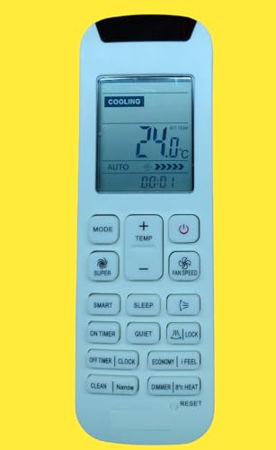 Image of Air Conditioner Remote Compatible for (Bluestar Ac Remote Model 211)