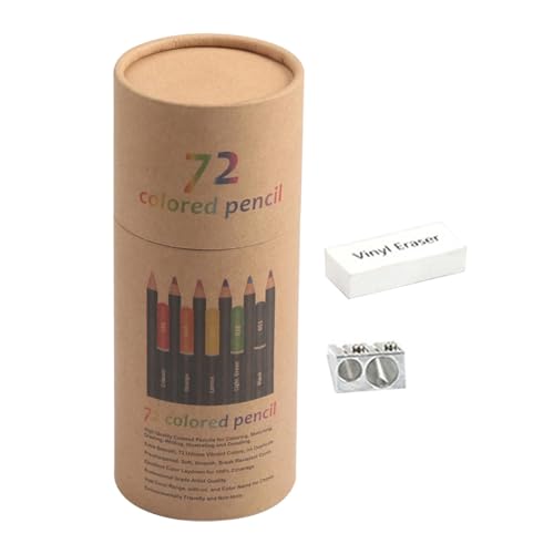 Crayons de couleur pour adultes et matériel de dessin artistique riche en pigments