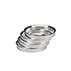 Anelli Di Centraggio 4pcs anelli mozzo in alluminio for auto anelli centrici mozzo foro ruota 60.1-58.1 73.1-58.1 73.1-59.1 73.1-59.5 67.1-59.6 73.1-59.6 72.5-70.1mm Anelli Centraggio(60.1-58.1mm) #3