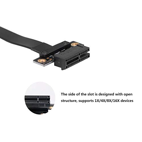 Cable extensor PCI-E PCI Express 36PIN 1X hembra a hembra 20cm miniatura 3