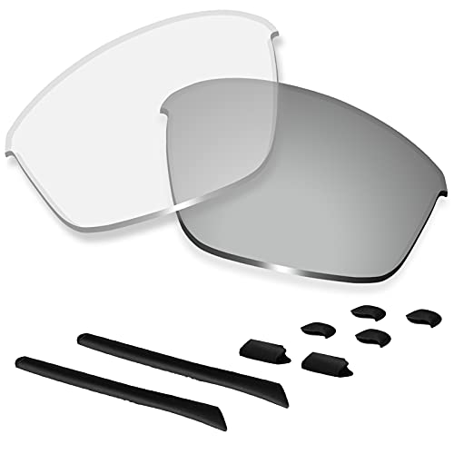 Image of Polarized Replacement Lenses&Rubber Kit for Oakley Half Jacket