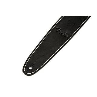 Fender Ball Glove Sangle en cuir pour Guitare – Noir - Les Beatles, Paul McCartney, John Lennon, RIngo Starr, George Harrison Fender Ball Glove Sangle en cuir pour Guitare - Noir – Image 4