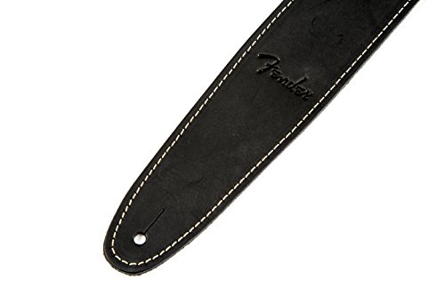 Fender Ball Glove Sangle en cuir pour Guitare – Noir - Les Beatles, Paul McCartney, John Lennon, RIngo Starr, George Harrison Fender Ball Glove Sangle en cuir pour Guitare - Noir – Image 5