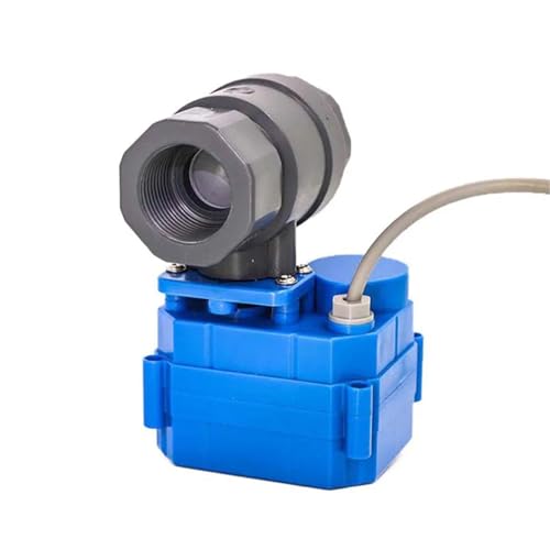 Micro vanne électrique UPVC DN20 12V 24V 220V pour drainage - 4
