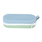 [Excelente material de silicona] creado a partir de silicona de , este caso de protección ofrece elasticidad superior y resistencia a la tracción, asegurando un rendimiento y protección duradera para sus gafas.