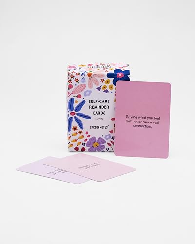 Image of FACTOR NOTES Self Care Reminder Cards : Volume II | Dawn