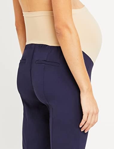 Miniatura 4 de Motherhood Maternity Pantalón de maternidad cómodo súper elástico sobre el vientre ajustado casual para el trabajo Xs-3X