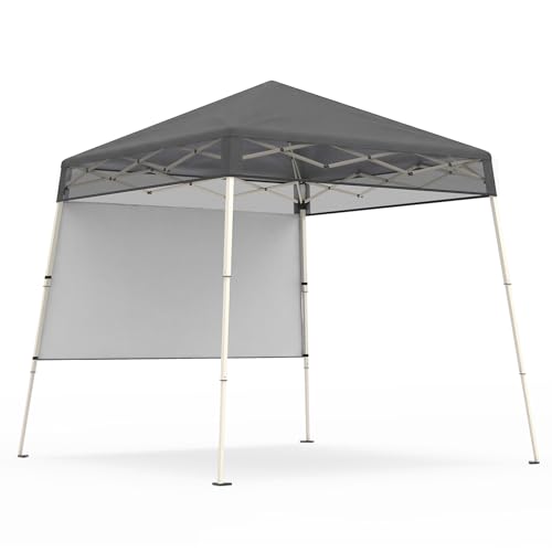 Tangkula 7×7 Pop Up Canopy with Sidewall