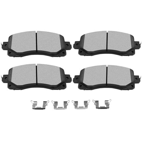 Image of SCITOO D2045 Metallic Brake Pads Sets Front w /Hardware Replacement For Subaru For Crosstrek /For Forester /For Impreza /For Legacy,For Outback 2020-2022,For WRX 2022