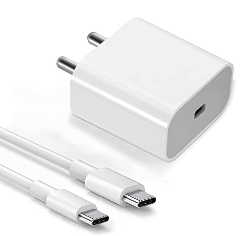 Image of Original USB-C 20W Power Adapter with Lightening Cable Compatible with iPhone 6 /6 Plus /6s /6s Plus Compact Charger for Fast, Daily Power