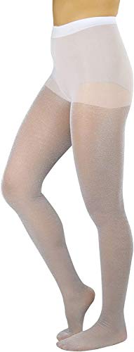 Image of ToBeInStyle Women's Shine & Shimmer Pantyhose Opaque Lurex Tights