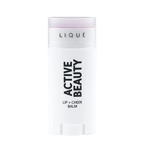 Lique Active Lip & Cheek Balm Makeup Stick, Lightweight & Hydrating, Sheer Color With Buildable Coverage, Natural-Looking, Dewy Finish, Vegan Formula, Unbreakable, 0.49 Oz. #TOP5