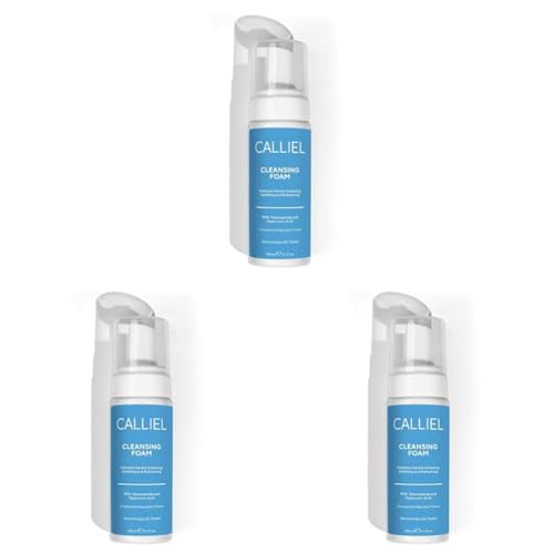 Calliel Yatıştırıcı Nemlendirici Etkili Yüz Temizleme Köpüğü. Tüm Cilt Tipleri 150ml (3 paketi)