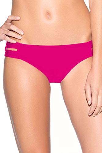 Bas de bikini Donna Mix It Up hipster magenta XS pour éviter les marques de bronzage