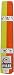 Fuji Sports Belt, Yellow/Orange, 2