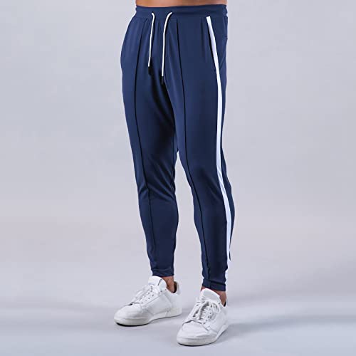 Calça cargo masculina joggers stretch cordão academia corrida bolsos calça esportiva macia elegante