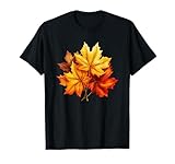 Autumn Fall Leaves Clothes For Women Men
