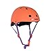 KIDDIMOTO Casque Vélo Enfant - Casque de Cyclisme pour VTT/BMX/Skate/Scooter/Patines/Trotinette/Draisienne - Orange Mat - M (53-58cm)