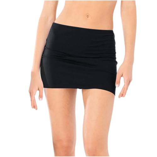 Womens Wrap Short Skirt Summer Beach Bodycon Mini Skirt Casual Elastic High Waist A Line Skirts Vacation Outfits2
