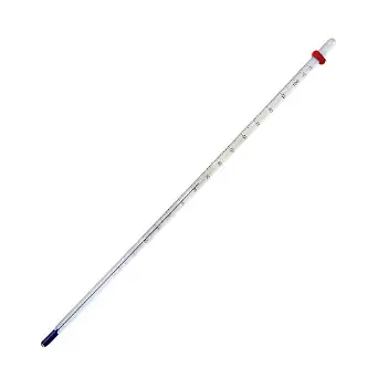 General Purpose Lab Thermometer - Total Immersion Glass Liquid Thermometer for Laboratories, Universities, Food and Beverage Processing, -20 to 150°C
