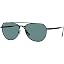 Brushed Navy/Green Polarized