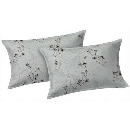 Image of Mafatlal 186 TC Metro Cotton King Size Bedsheet | 108 x 108 Inch| Soft, Breathable & Lightweight |Includes 2 Pillow Covers