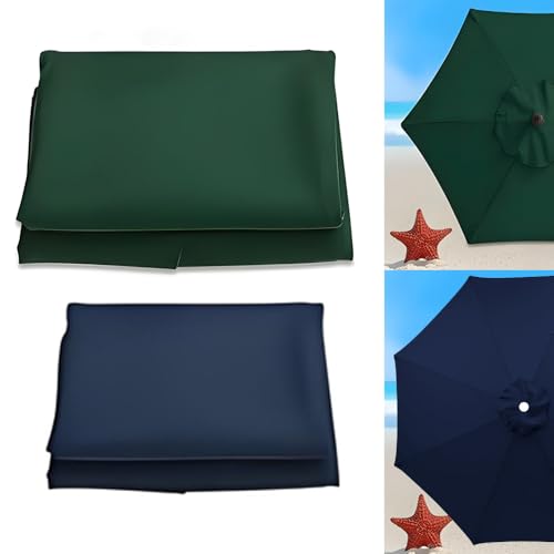 Auvent de remplacement pour parasol usé de jardin ou de plage - 2