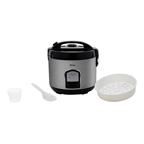 Panela de arroz, Ph10 visor glass, 10 xícaras, Preto, 220v, Philco