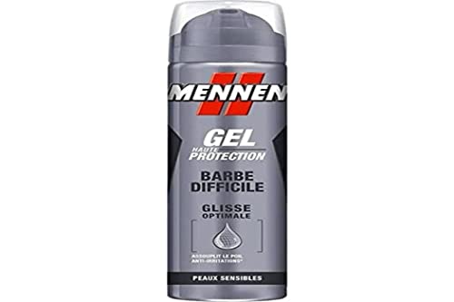 Mennen Gel de Rasage Homme Activ Glisse Avec Agents Lubrifiants pour Peaux Sensibles, 200ml Cover