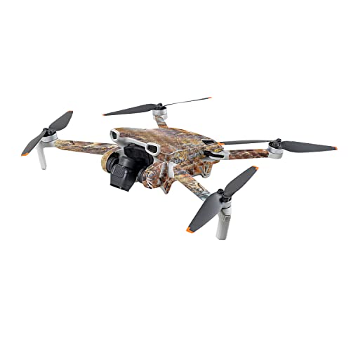 Image of MightySkins Carbon Fiber Skin Compatible with DJI Mini 3 - Deer Pattern | Protective, Durable Textured Carbon Fiber Finish | Easy to Apply | Made in The USA