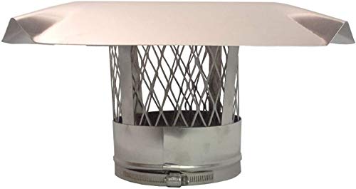 Rockford Chimney Supply 316 Stainless Steel Flexible Chimney Liner Insert Kit, 6 Inch x 20 Feet
