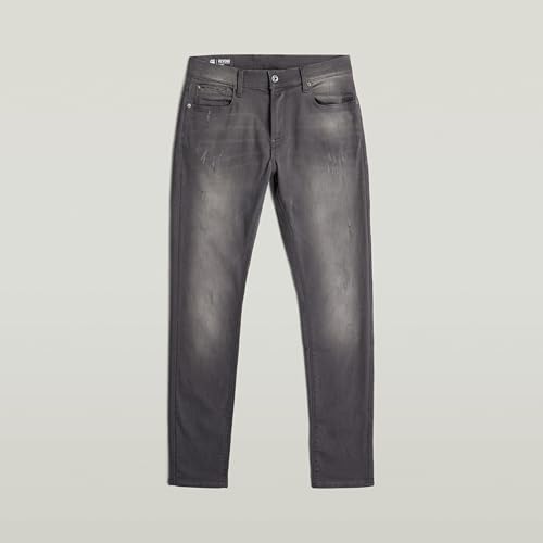 Miniatura 4 de G-Star Raw Revend Skinny Jeans, Vaqueros Para Hombre Azul Lt Aged Destroy 51010-6132-1243 , 26w 30l
