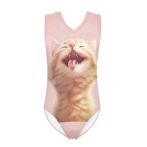 Image of Girls Bathing Suit Size 3-14 Swimsuits for Girls One-Piece Swimwear Summer V-Neck Sleeveless