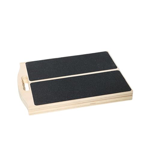 Tabla inclinada de madera ajustable para estiramiento de pantorrillas miniatura 2
