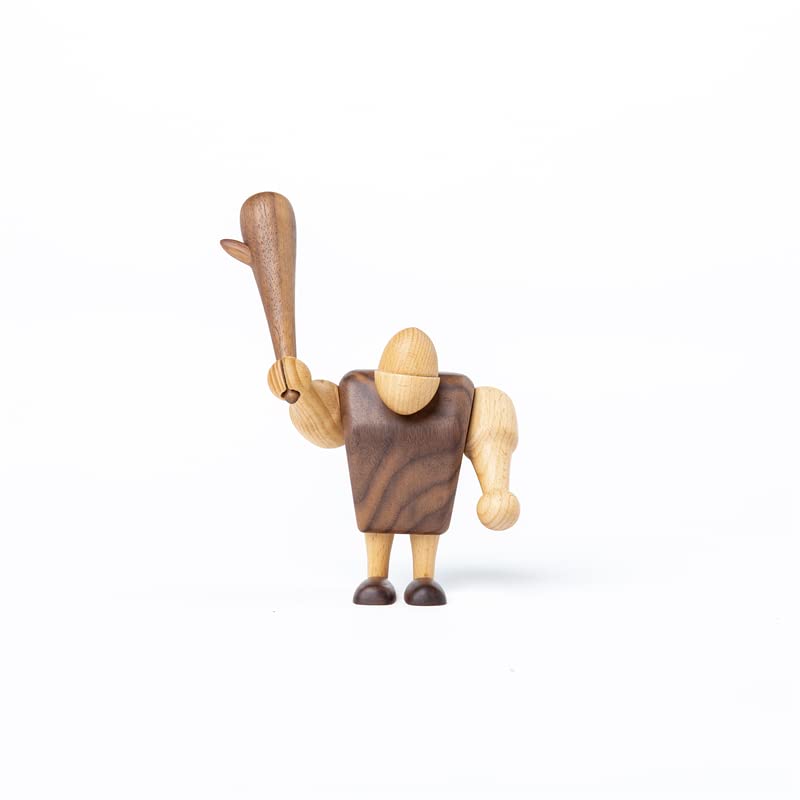 Amazon.co.jp: 木人形 インテリア 原始人Primitive (低め