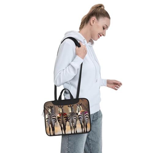 Bolsa para portátil zebras 15.6" para hombre y mujer miniatura 3
