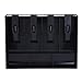 LOCADENCE Cash Register Insert Tray, 4 Bills 3 Money Storage Box Arc Shaped Edge Portable Currency Till Money Tray Cash Register Drawer with Spring Clip for Supermarkets