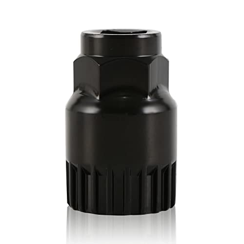 BEIMEIII Outil de retrait de pédalier pour vélo - Noir - Pour chaque pédalier avec 20 dents Cover
