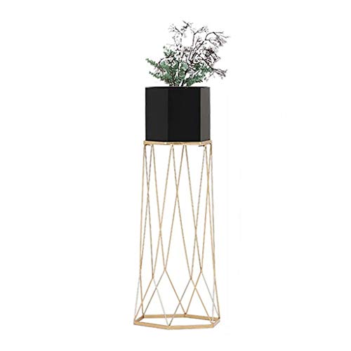 Flower Stand Indoor, Metal Flower Potted Rack Rustic Decor Plant Pot Holder, for Outdoor Porch Garden Patio Living Room Balcony Standing Plant Flower Display (color : A, Size : 26 * 89cm)