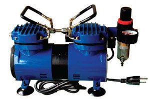 Paasche DA400R Dual Piston Airbrush Compressor