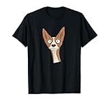 Lustiger Pharaonenhund Windhund Jagdhund Podenco T-Shirt