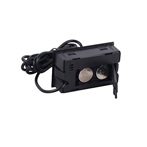 Qooltek Digital LCD Thermometer Temperature Gauge Aquarium Thermometer with Probe for Vehicle Reptile Terrarium Fish… - Image 7